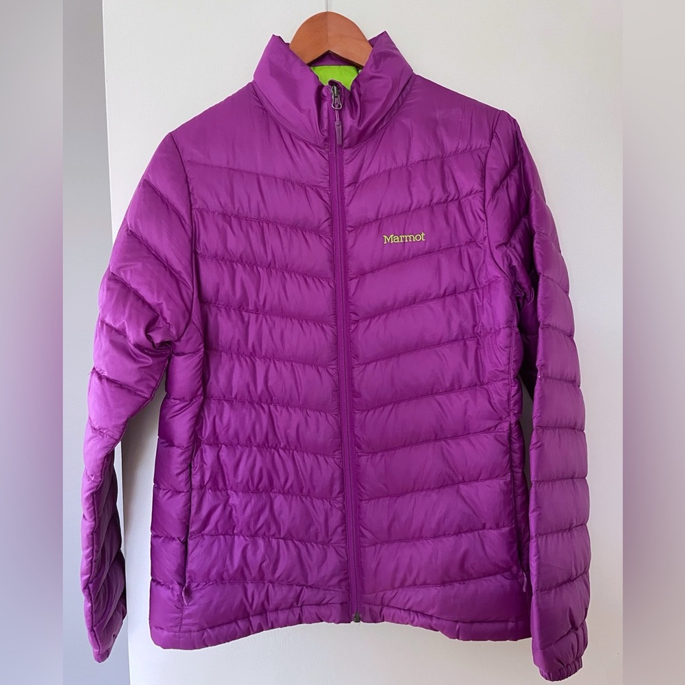 Woman’s Marmot down jacket large